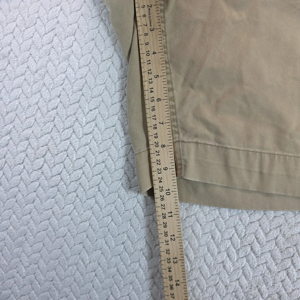Polo Ralph Lauren Classic Polo 67 Chino Cargo Shorts Mens 40 Tan Khaki Cotton